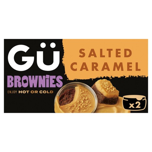 Gu Chocolate & Salted Caramel Brownie Dessert - Ocado
