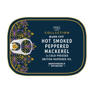 M&S Collection Hot Smoked Peppered Mackerel