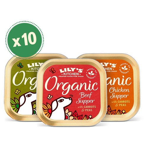 Lily's Kitchen Dog Organic Dinners Multipack