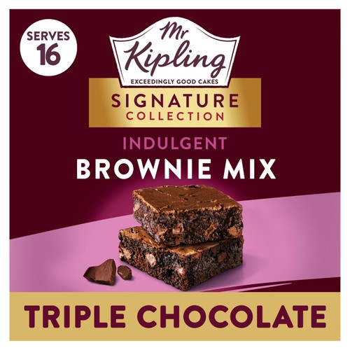 Mr Kipling Signature Triple Choc Brownie Mix