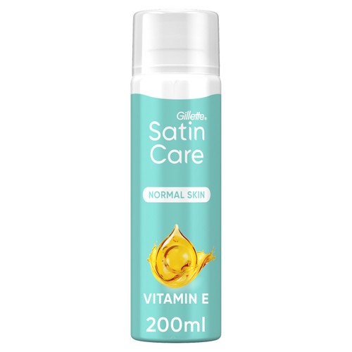 Satin Care Shave Gel Olay Vitamin E Dry Skin