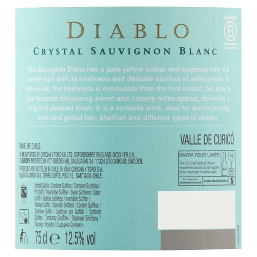 Diablo Crystal Sauvignon Blanc