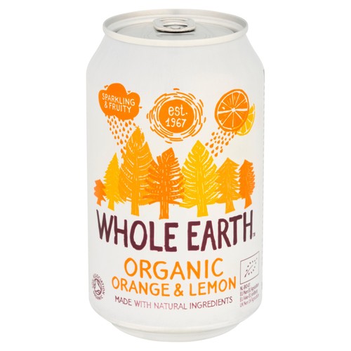 Whole Earth Organic Sparkling Orange & Lemon