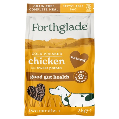 Forthglade Cold Pressed Dry Dog Food Chicken with Sweet Potato