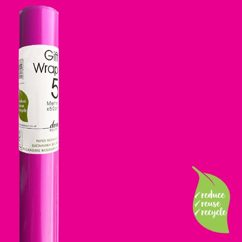Pink Gift Wrap Roll