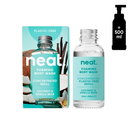 Neat Foaming Body Wash Coconut & Vanilla Bean Refill
