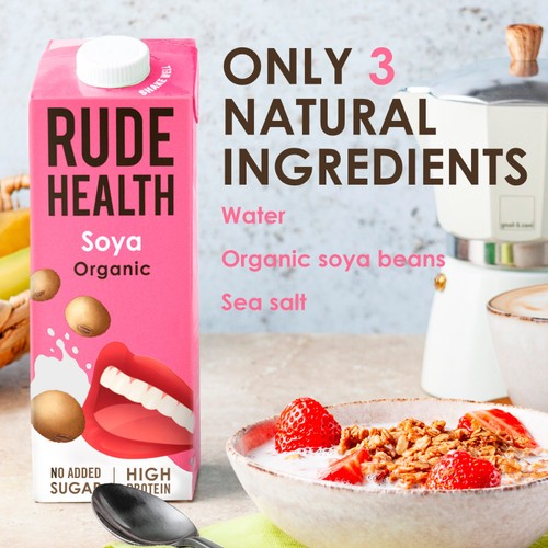 Rude Health Organic Soya Drink Longlife