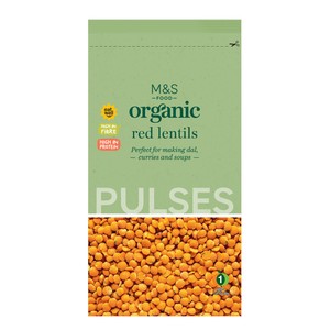 M&S Organic Red Lentils