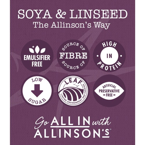 Allinson's Soya and Linseed Sliced Seeded Bread