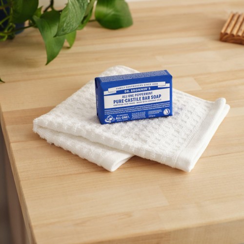 Dr. Bronner's Peppermint Organic Multi-Purpose Soap Bar