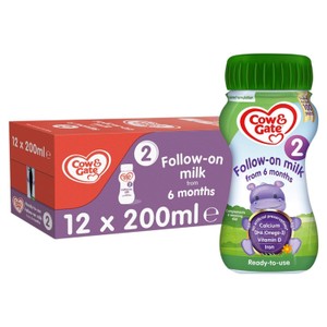 Cow & Gate 1 First Infant Baby Milk Formula Liquid Ready to Feed from Birth