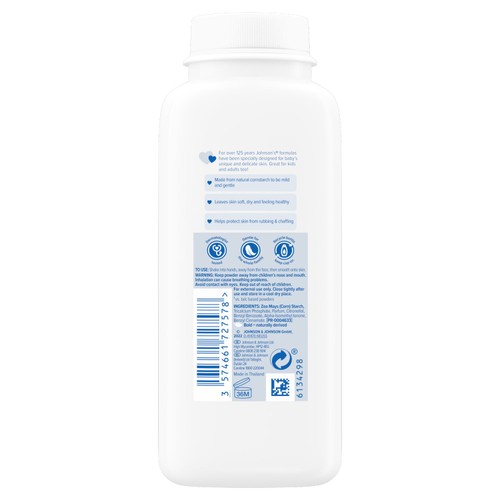 Johnson's Baby Powder Natural Cornstarch