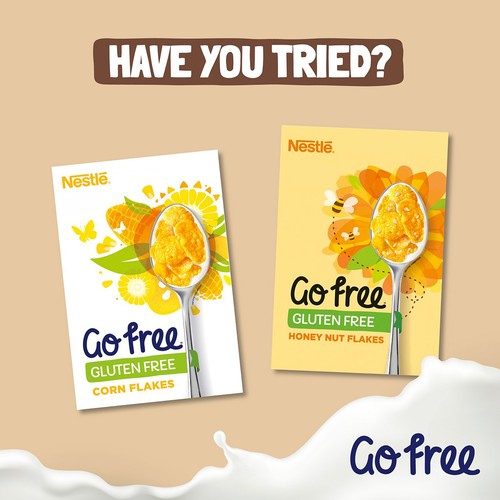 Go Free Gluten Free Chocolate Cornflakes Breakfast Cereal