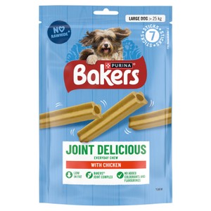 BAKERS Bites Chicken Dog Treats 130g
