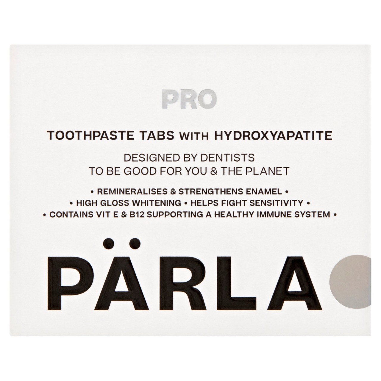 PARLA PRO Toothpaste Tablets Sensitive High Gloss Whitening - Ocado