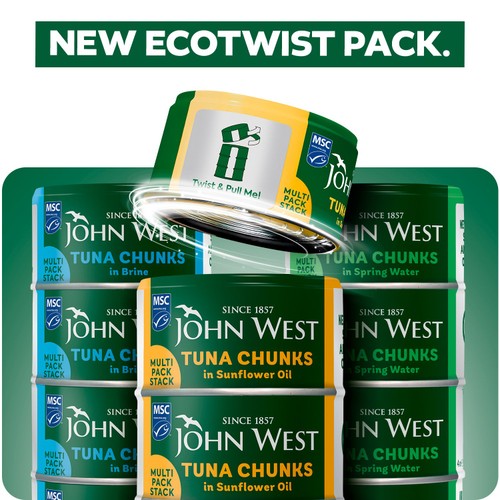 John West Tuna Chunks in Sunflower Oil MSC