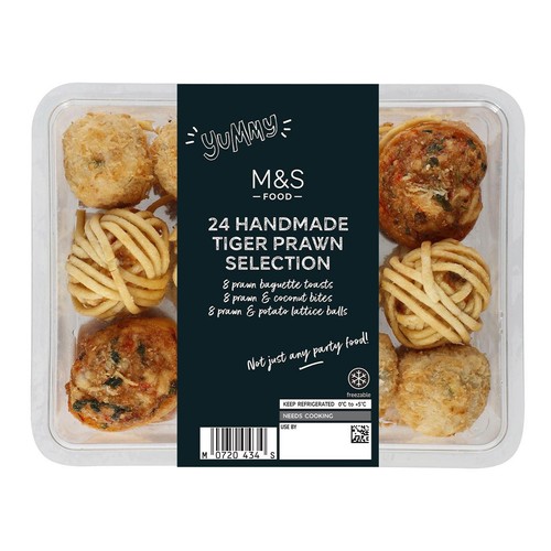 M&S 24 Tiger Prawn Selection