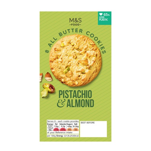 M&S Pistachio & Almond Cookies