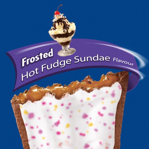 Kellogg's Pop Tarts Hot Fudge Sundae Pastry Snacks