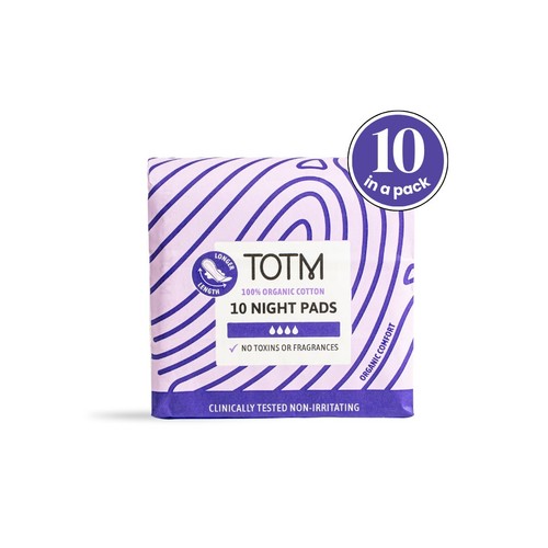 TOTM Organic Cotton Night Pads