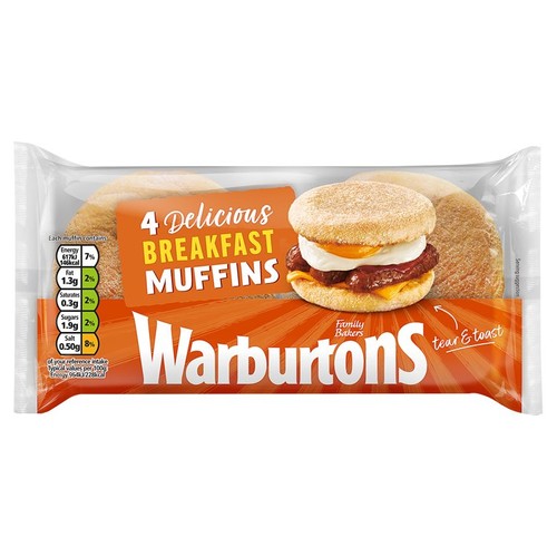 Warburtons Toasting Muffins