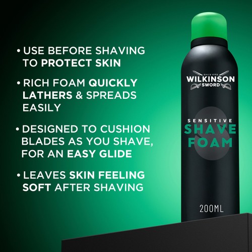 Wilkinson Sword Sensitive Shave Foam for Men
