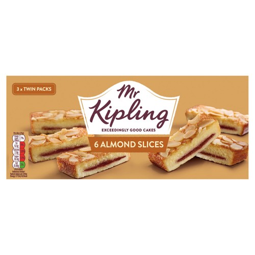 Mr Kipling Almond Slices