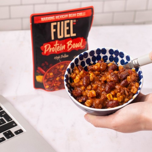 FUEL10K High Protein Mexican Bean Chilli Microwave Ready Meal
