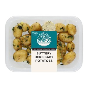 Buttery Herb Baby Potatoes