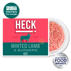 HECK! Minted Lamb Gluten Free 2 Burgers