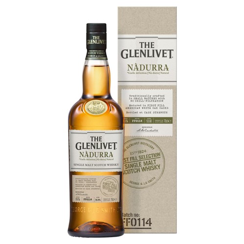 The Glenlivet Nadurra First Fill Single Malt Scotch Whisky  With Giftbox