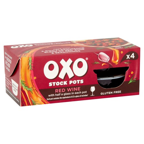 Oxo 4 Red Wine Stock Pots