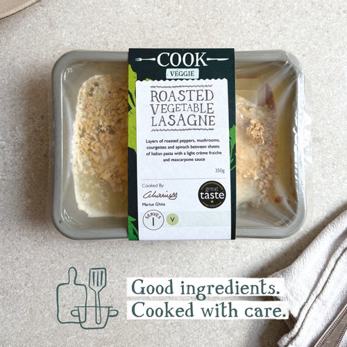 COOK Roasted Vegetable Lasagne for 1