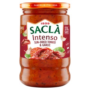 Sacla' Intenso Tomato & Garlic Pasta Sauce