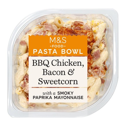 M&S BBQ Chicken, Bacon Sweetcorn Pasta Salad Ocado