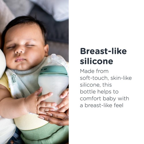 Tommee Tippee Natural Start Silicone Bottle 2 x 260ml pack