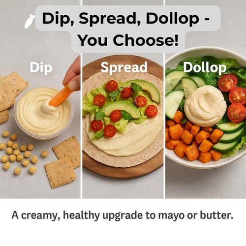 The Happy Pear Dip & Snack Happy Hummus