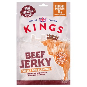 Kings Elite Snacks BBQ Beef Jerky Titan Pack