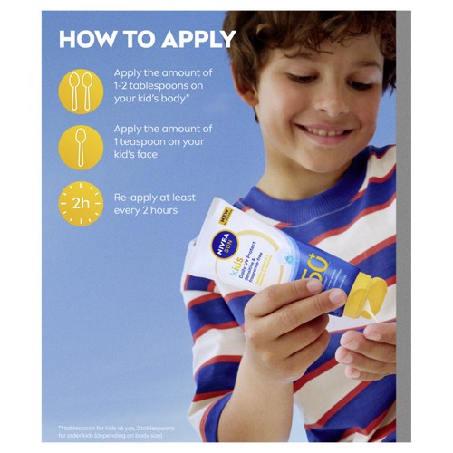 NIVEA SUN Kids UV Protect Sensitive Lotion SPF 50