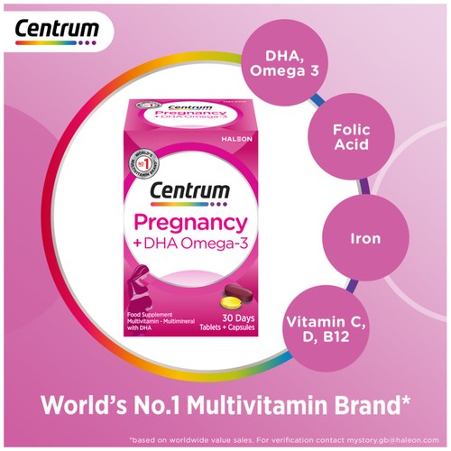 Centrum Pregnancy +DHA Omega