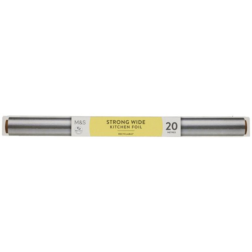 M&S Strong Wide Kitchen Foil, Large
