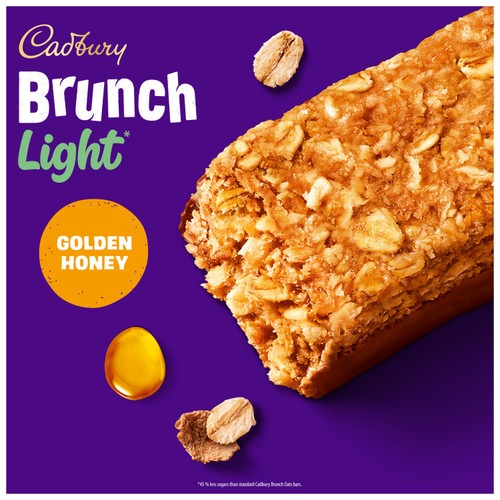 Cadbury Brunch Light Honey and Oat Chocolate Cereal Bars