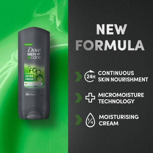 Dove Men+Care Fresh Awake Body & Face Wash