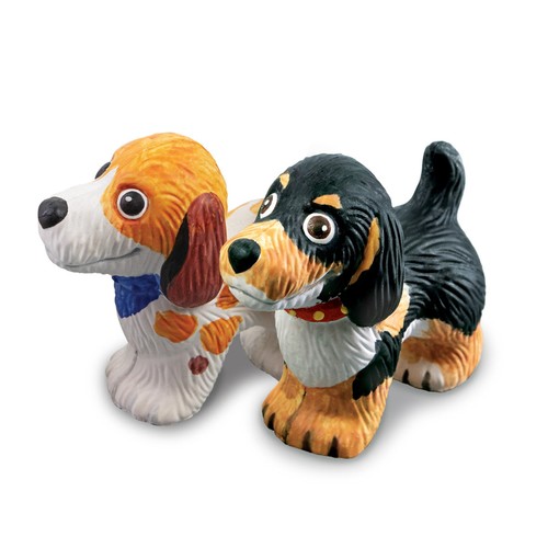 Mould & Paint Puppy Dogs