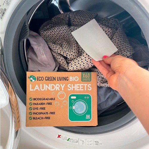 Eco Green Living Non Bio Laundry Sheet Un-scented