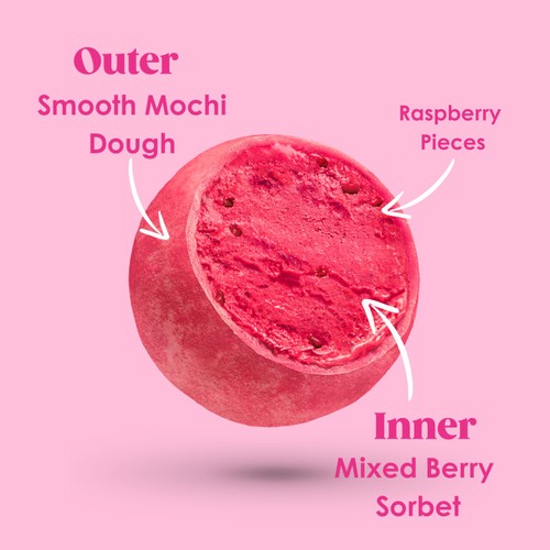 Little Moons Refresho Very Berry Mochi Sorbet