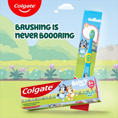 Colgate Bluey Kids Toothpaste Age 3+