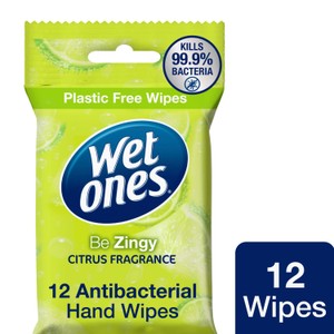 Wet Ones Be Fresh Refreshing Cucumber Fragrance Hand Wipes x40