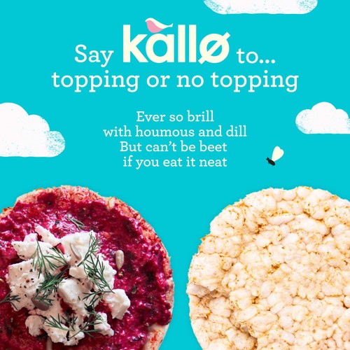 Kallo Beetroot & Balsamic Veggie Cakes