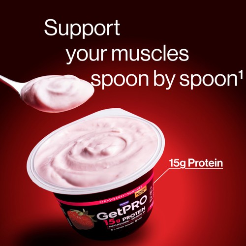 GetPro 15g High Protein Strawberry Yoghurt